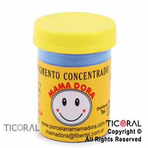 PIGMENTO CONCENTRADO P/PORCELANA FRIA CELESTE CENICIENTA X 15GR X 1